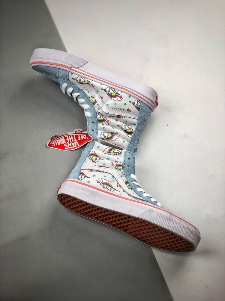 小仙女专属独角兽彩虹图案!vans sk8"unicorn"开箱测评!