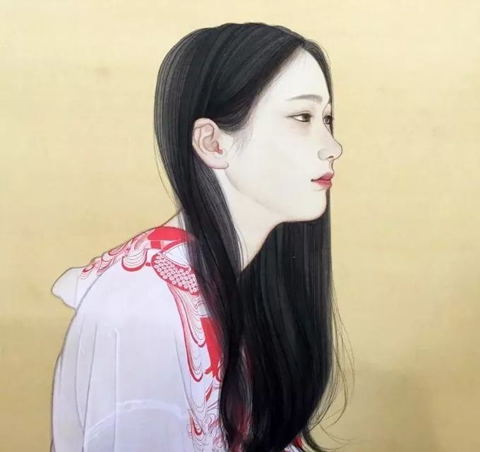 日本 小何家英 笔下的工笔人物 是你没有见过的柔美女性 腾讯新闻