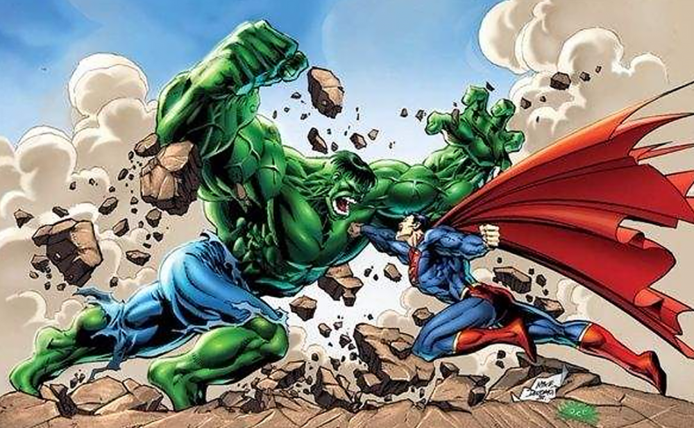 漫威中的红浩克比绿巨人要强,和电影中的憎恶还有些不同