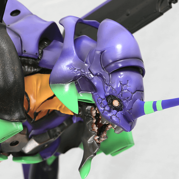 海洋堂推出2米高eva初号机雕像10万rmb镇宅之宝