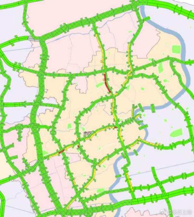 上海企业复工首日:市内高架车流量明显增多,部分路段出现拥堵