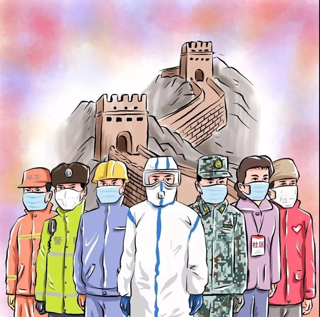 众志成城,全民战″疫″一一烟台画家在行动