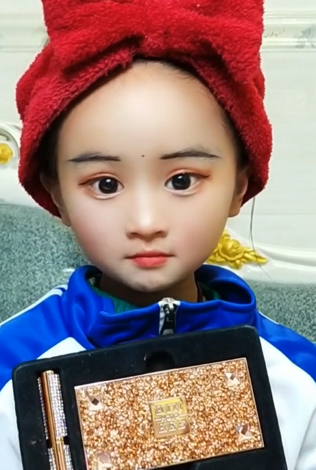 00后小学生化"御姐妆",开始:作业没留够?看到最后:妈妈粉上线