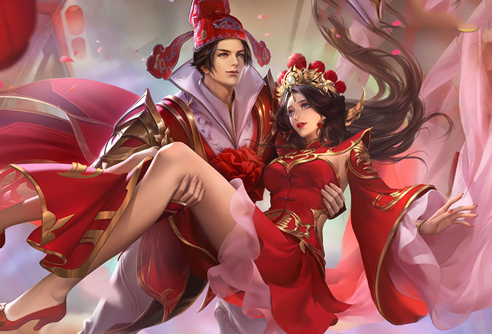 王者荣耀嫦娥后羿的情侣皮肤会在14号上线同时还会返场三款限定