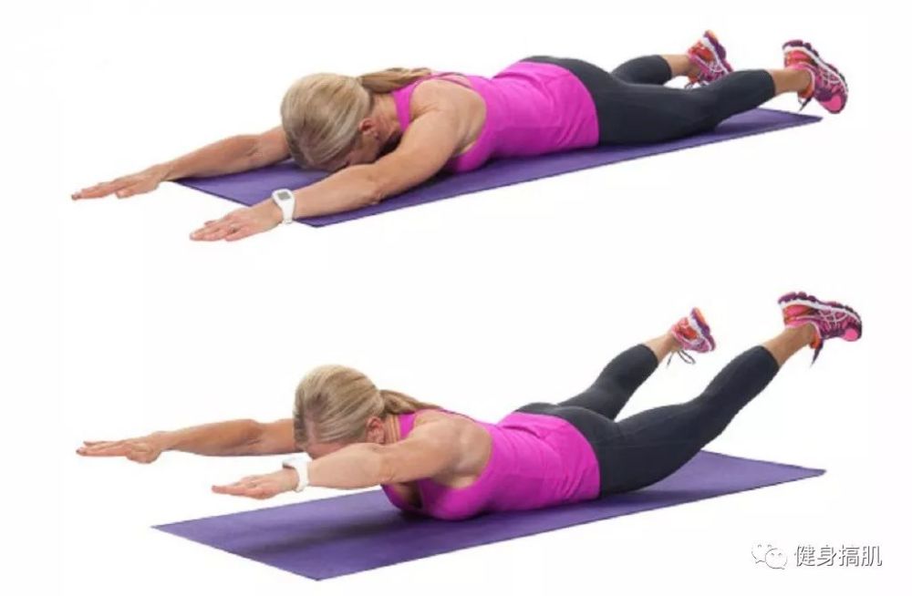 分享一组矫正驼背的训练方法,提升整体气质!