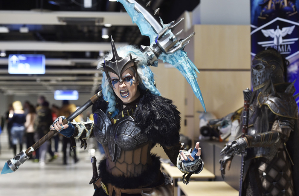捷克举行动漫展 玩家cosplay角色惟妙惟肖