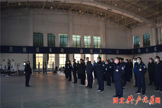 石家庄市第一看守所:严防死守战疫情
