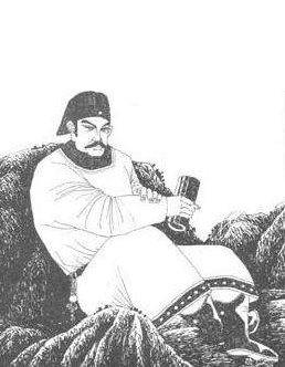 乔吉(1280-1345),一作乔吉甫,元代,字梦符,号笙鹤翁,惺惺道人.