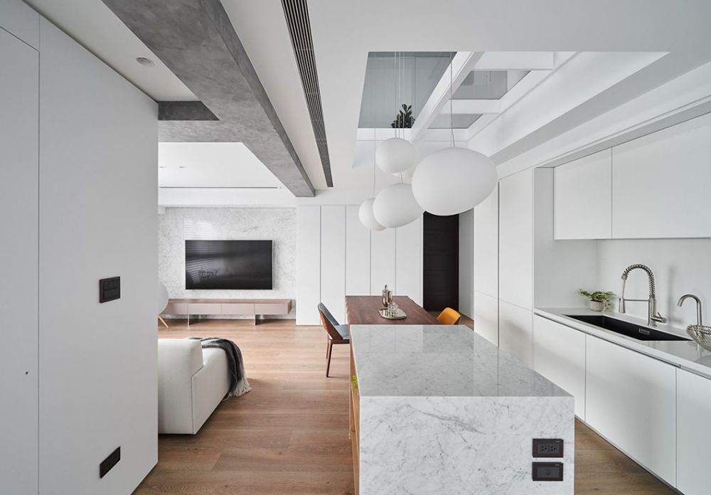 北欧loft 双层公寓 一家四口的轻暖日常 腾讯新闻