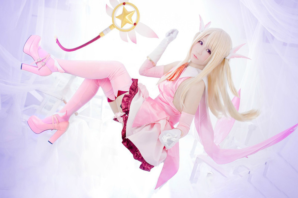 fate伊莉雅cos,萌到让你不知所措