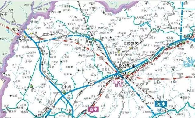 湖南最新交通規劃張家界高鐵機場全面崛起常德樞紐地位堪憂