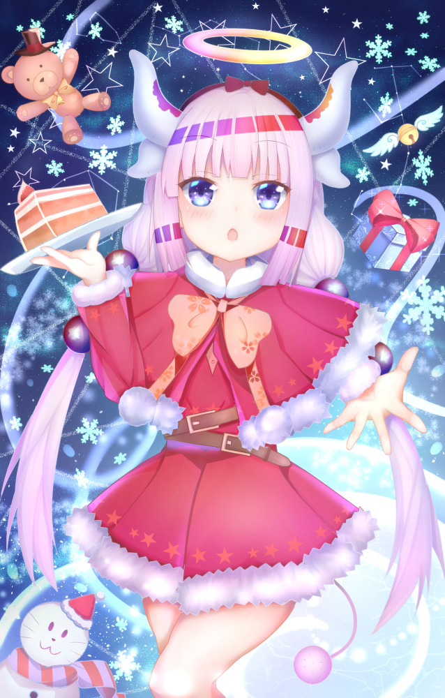 《小林家的龙女仆》超卡哇伊的精灵龙康娜酱的精美图片壁纸