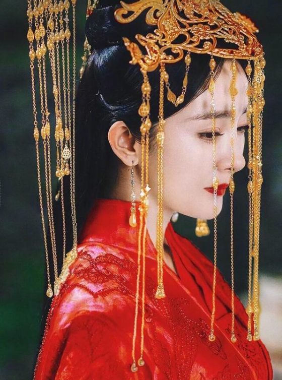 白浅明兰锦觅与众不同的大婚造型,你最爱哪个?