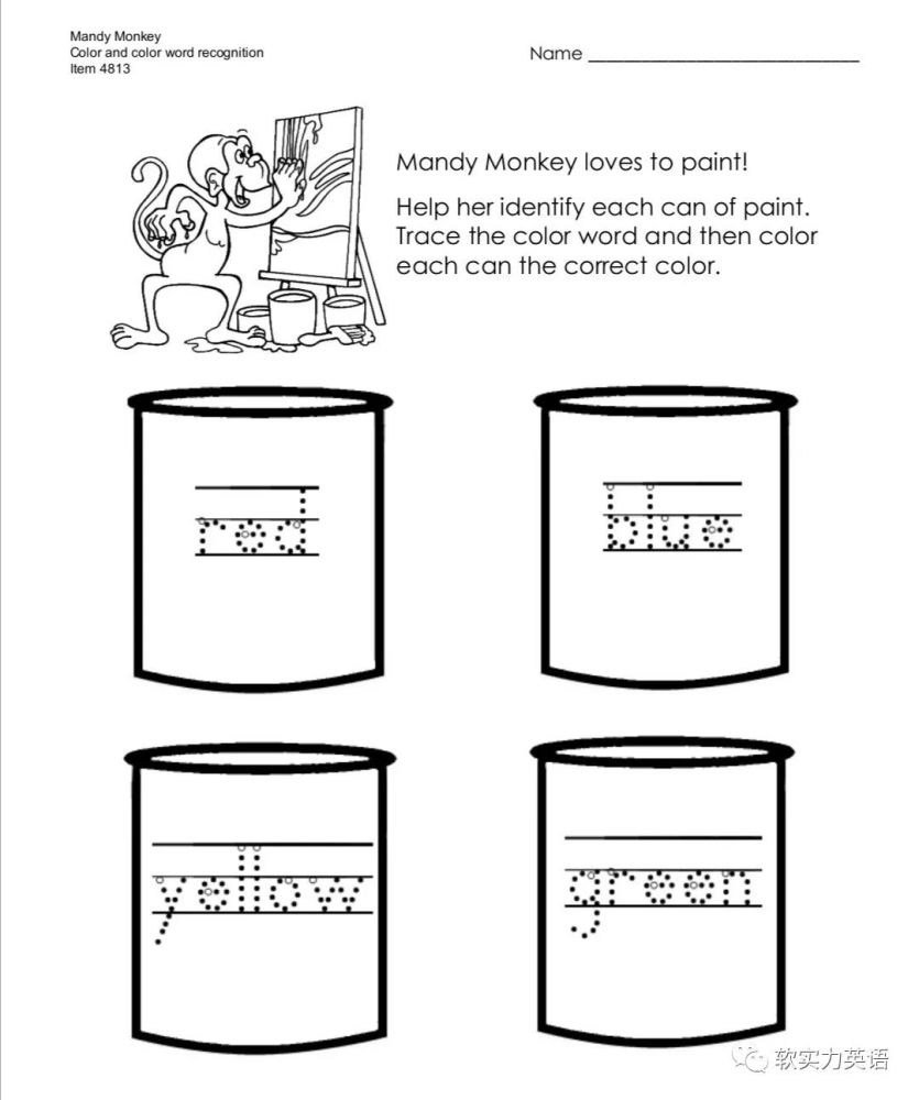 英语启蒙 美国幼儿园小朋友的颜色游戏 腾讯新闻