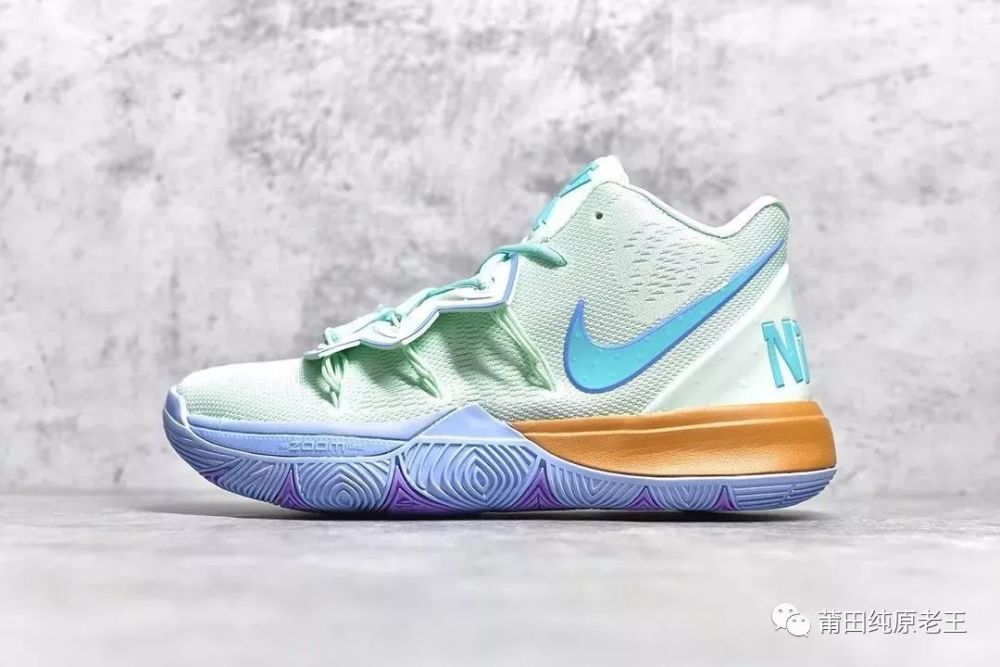 kyrie 5 "squidward"欧文5章鱼哥纯原细节开箱评测