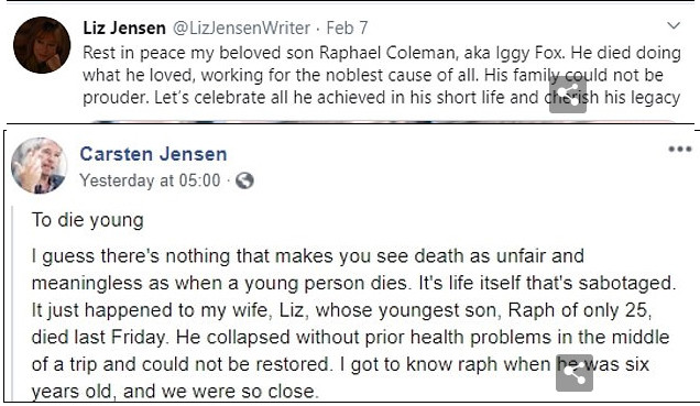 著名前童星慢跑时倒地去世 年仅25岁 家人称之前健康没问题 腾讯新闻