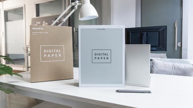 未来的纸张或许就是这样,索尼电子纸开箱