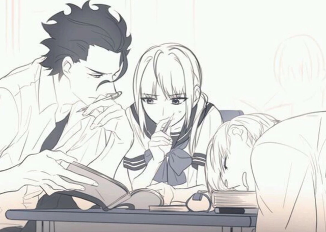 蘑菇,老虚,社长之间的"三角恋",型月社团的"恋与制作人"