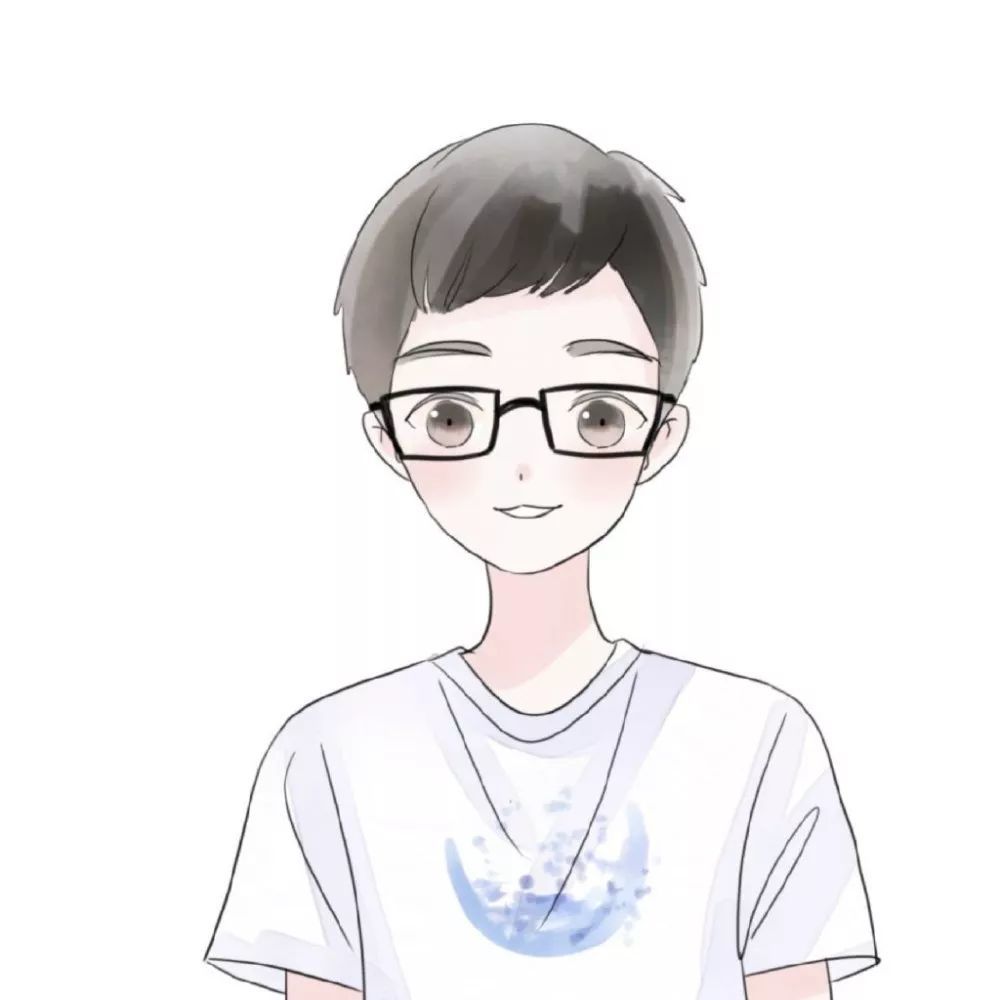 清新手绘男生头像想在你的宇宙里走私浪漫