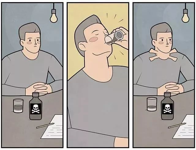 一组脑洞大开的冷幽默插画,会缓解你的所有压力