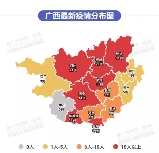 最新广西新增7例南宁柳州等地建议外地返回人员先隔离14天再上班