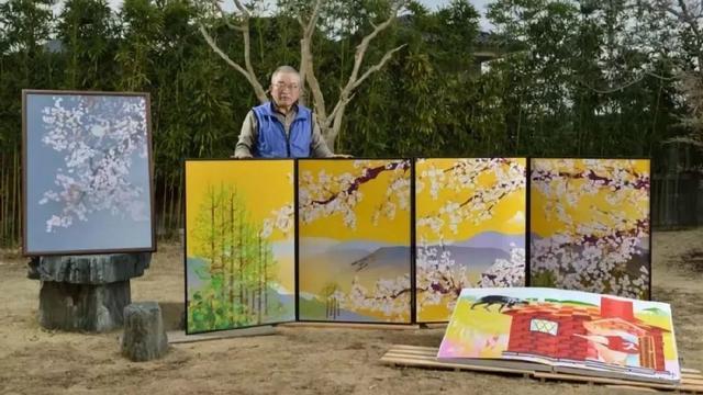 82岁老人excel画画 获奖无数还被美术馆收藏 网友 新神笔马良 腾讯新闻