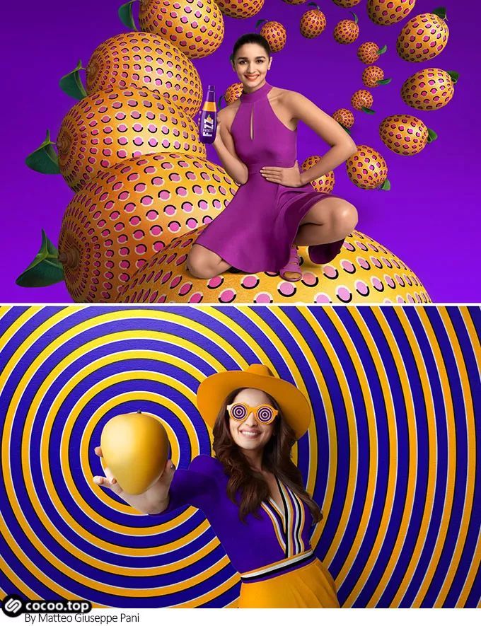 感受"渐变构图"带来的韵律之美!