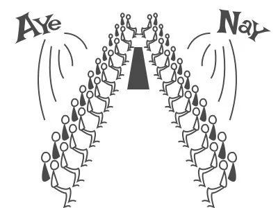 第745期:外企里点名和举手表决英语怎么说?