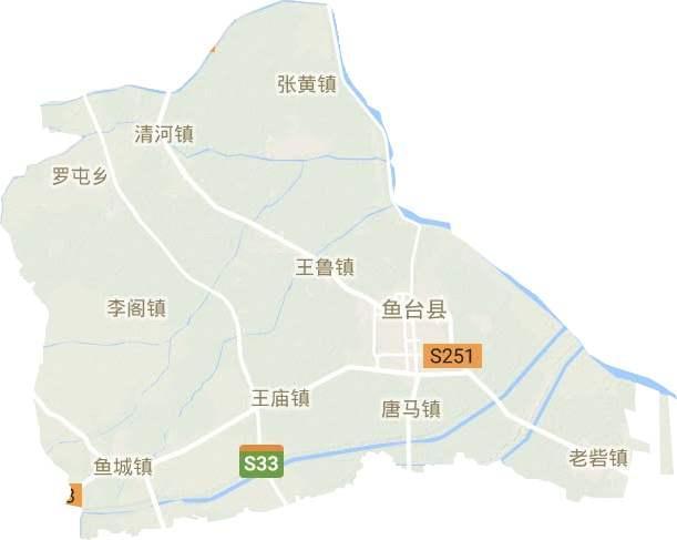 鱼台县属平原地区,土壤肥沃,但地势低洼,西南稍高,东北偏低,平均海拔