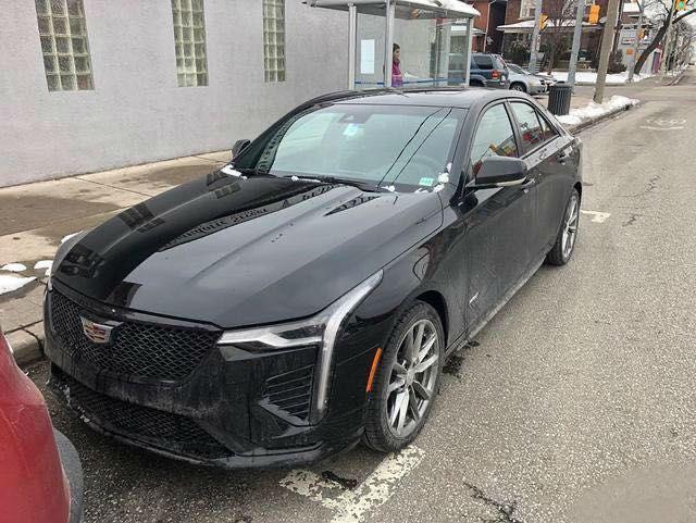 羡慕吗?国外友人已提凯迪拉克ct4黑武士,凭这造型就赢了