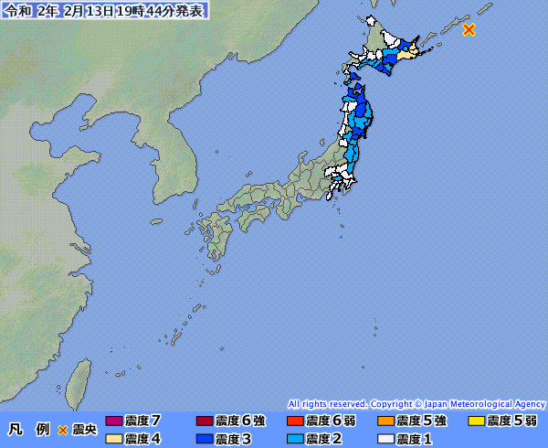 地震 高 感度