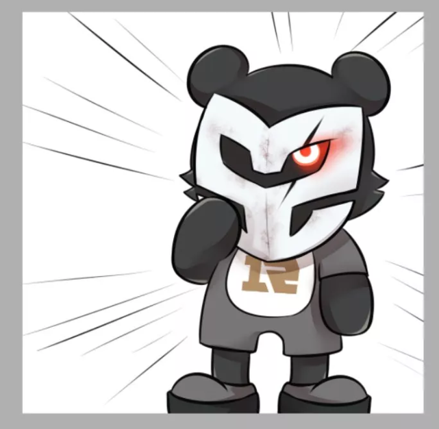 rng推特整活头像软泥熊戴上g2面具网友以父之名