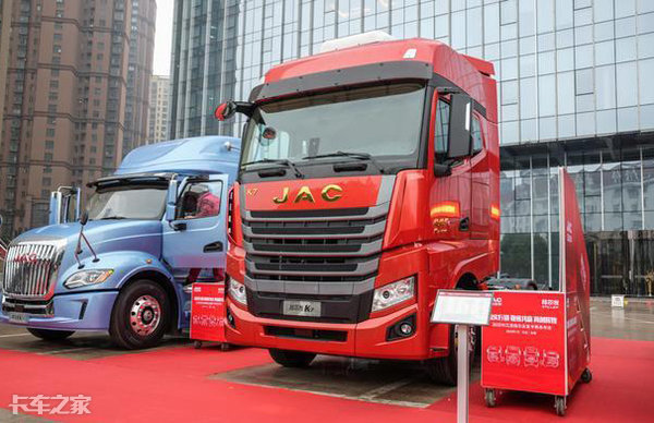 叫板国际高端重卡,江淮格尔发k7牵引车配置够硬