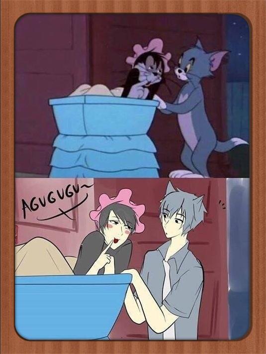 猫和老鼠拟人化:布奇变身小奶猫,汤姆也是大变样,看起来有点甜