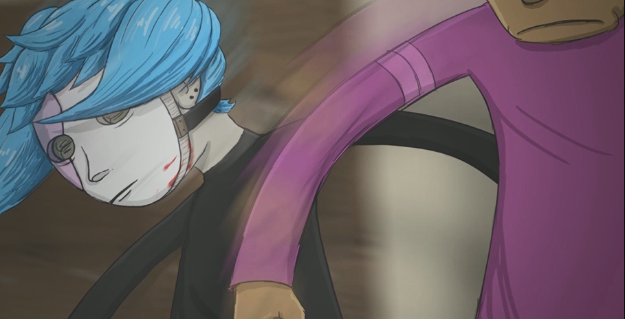 sallyface是一个双马尾男孩抗击邪教的旅程一场心碎的旅程