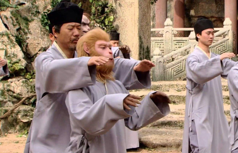 第五,是否有悟性悟空惹怒了菩提祖师,被戒尺打了三下的故事,电视剧中