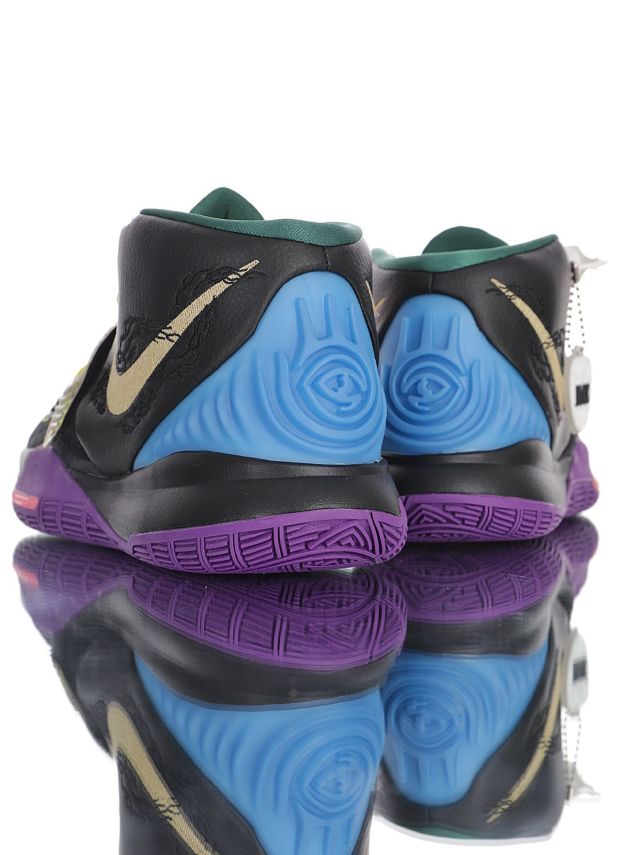 欧文nikekyrie6中国年黑紫蓝鉴赏