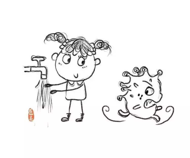 讲卫生确实很有用.