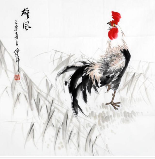 央视一哥朱军,淡出舞台和倪萍一样成书画家,情人节给爱人画玫瑰