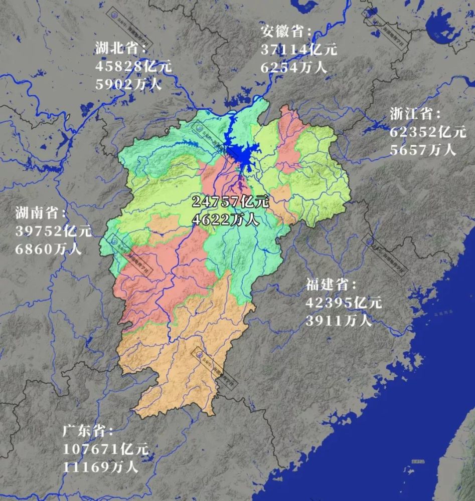 城市gdp与城市格局,江西需要怎样的省级区域发展战略?