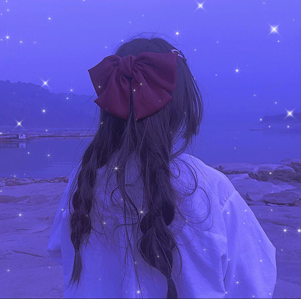 仙气·真人·女生头像:夕阳总会落在你身上,你也会快乐一场