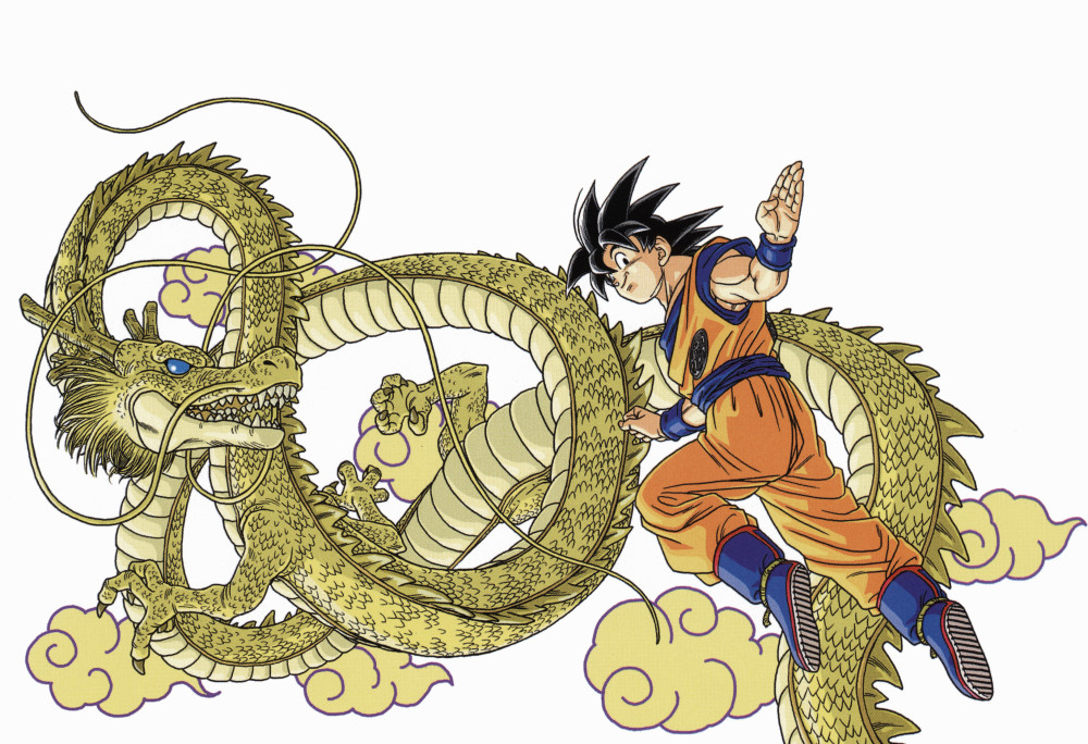 十年老手办神龙悟空开箱挥手再见惹情怀透明底座真挺帅