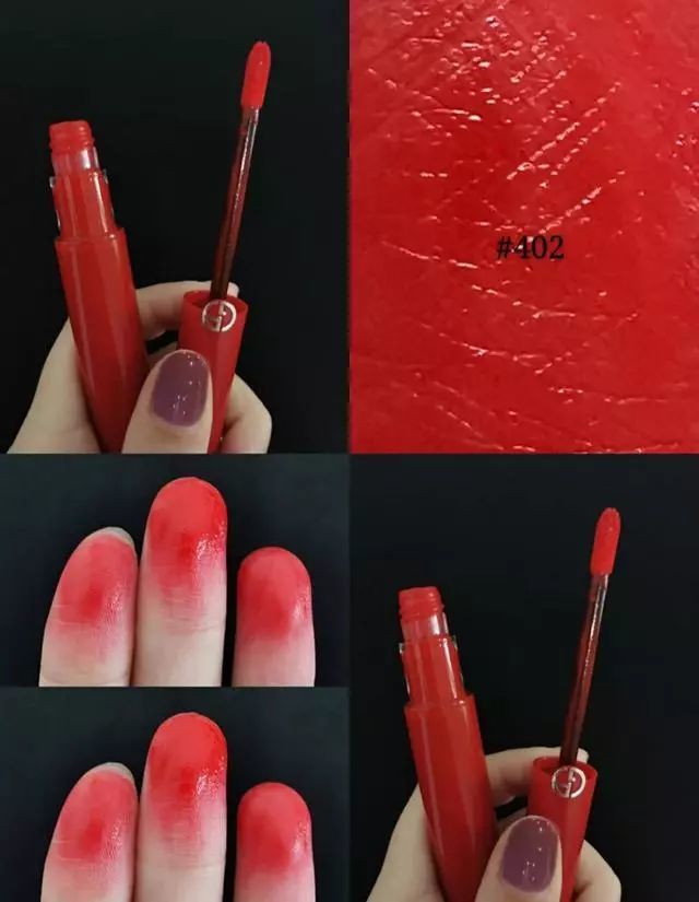 阿玛尼红管丝绒402