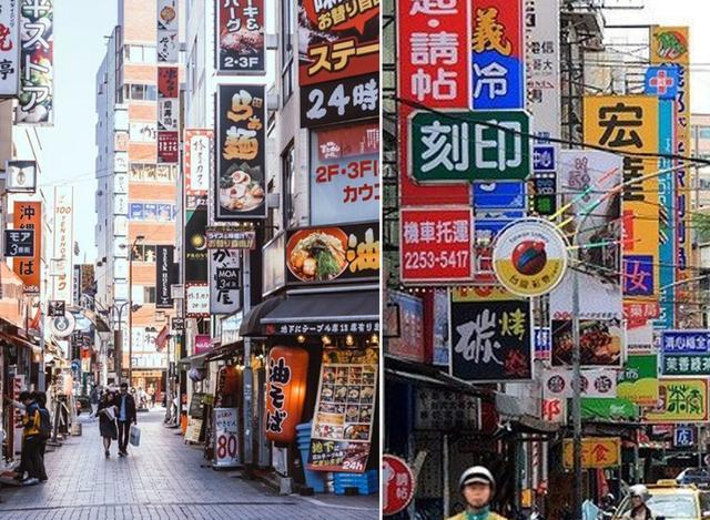 日本招牌很漂亮惹眼?对比欧美招牌太花哨,日本人怎么说