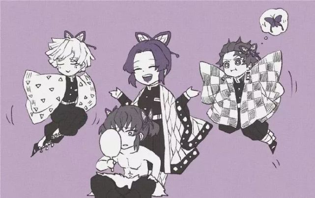 鬼灭之刃主角三人组也太可爱了