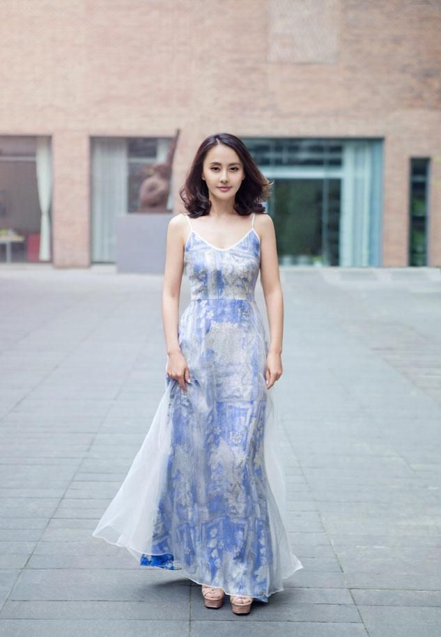 马雅舒少女身材好突兀妆容精致尽显淡雅刘诗诗哪比得上