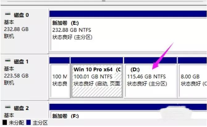 电脑C盘扩展卷灰色的解决办法