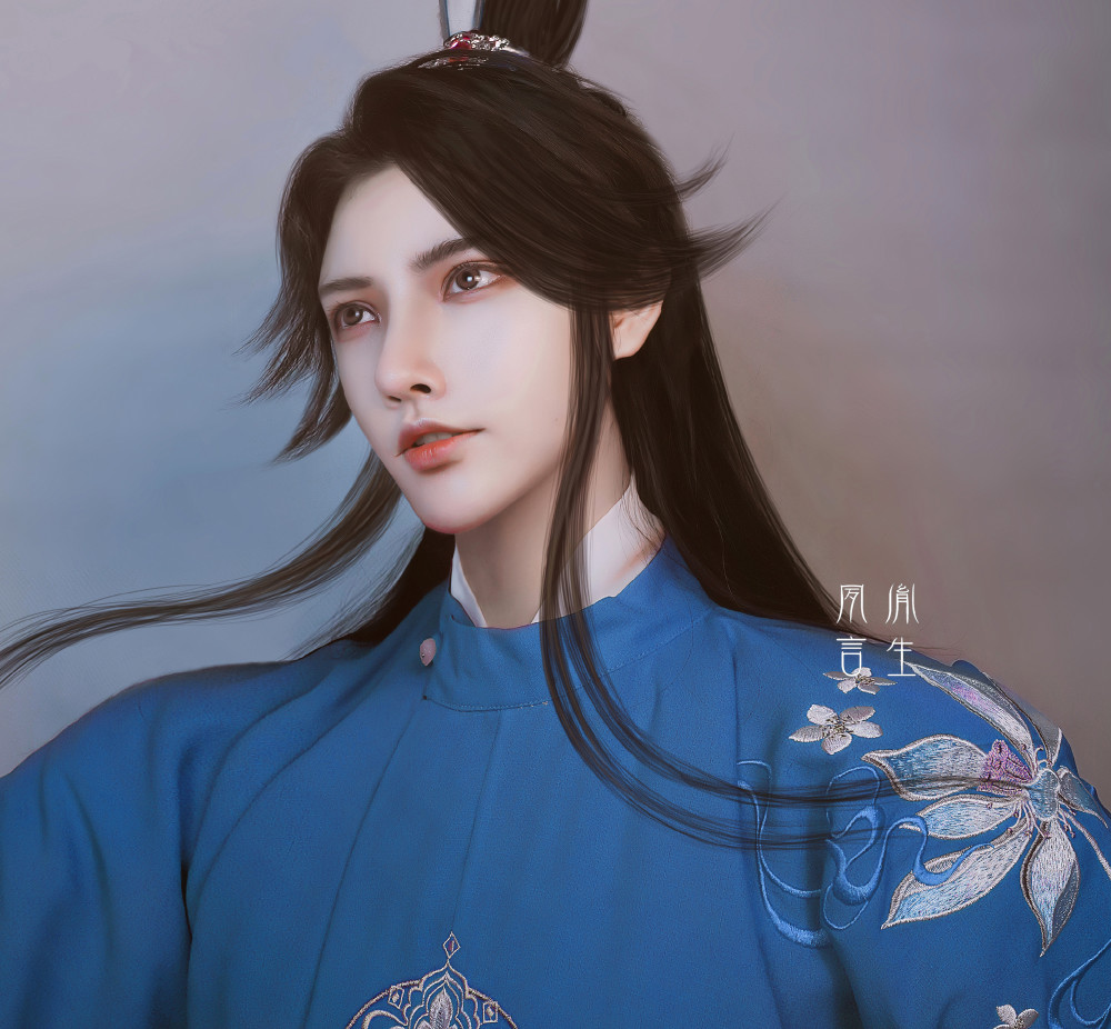 18岁小哥哥cos后羿如梦令漫迷感叹让你模仿没让你超越啊