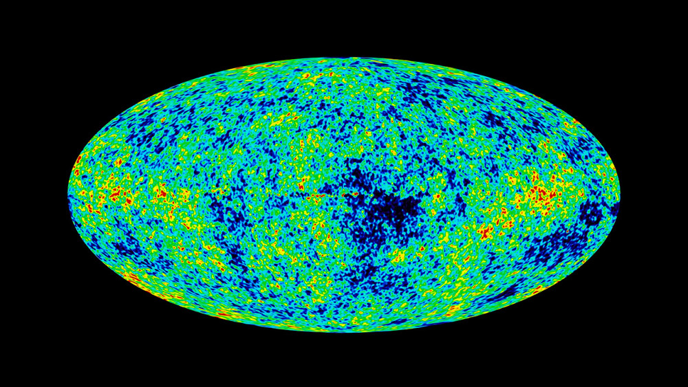 宇宙微波辐射图