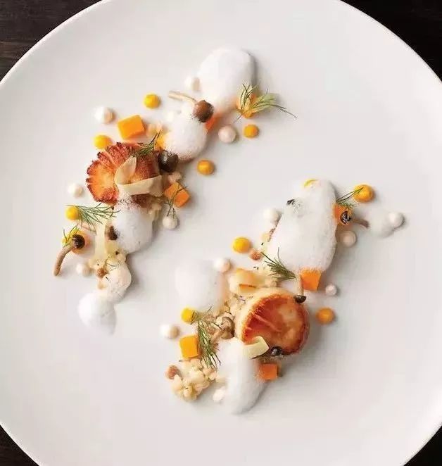 西餐chef海鲜摆盘搭配